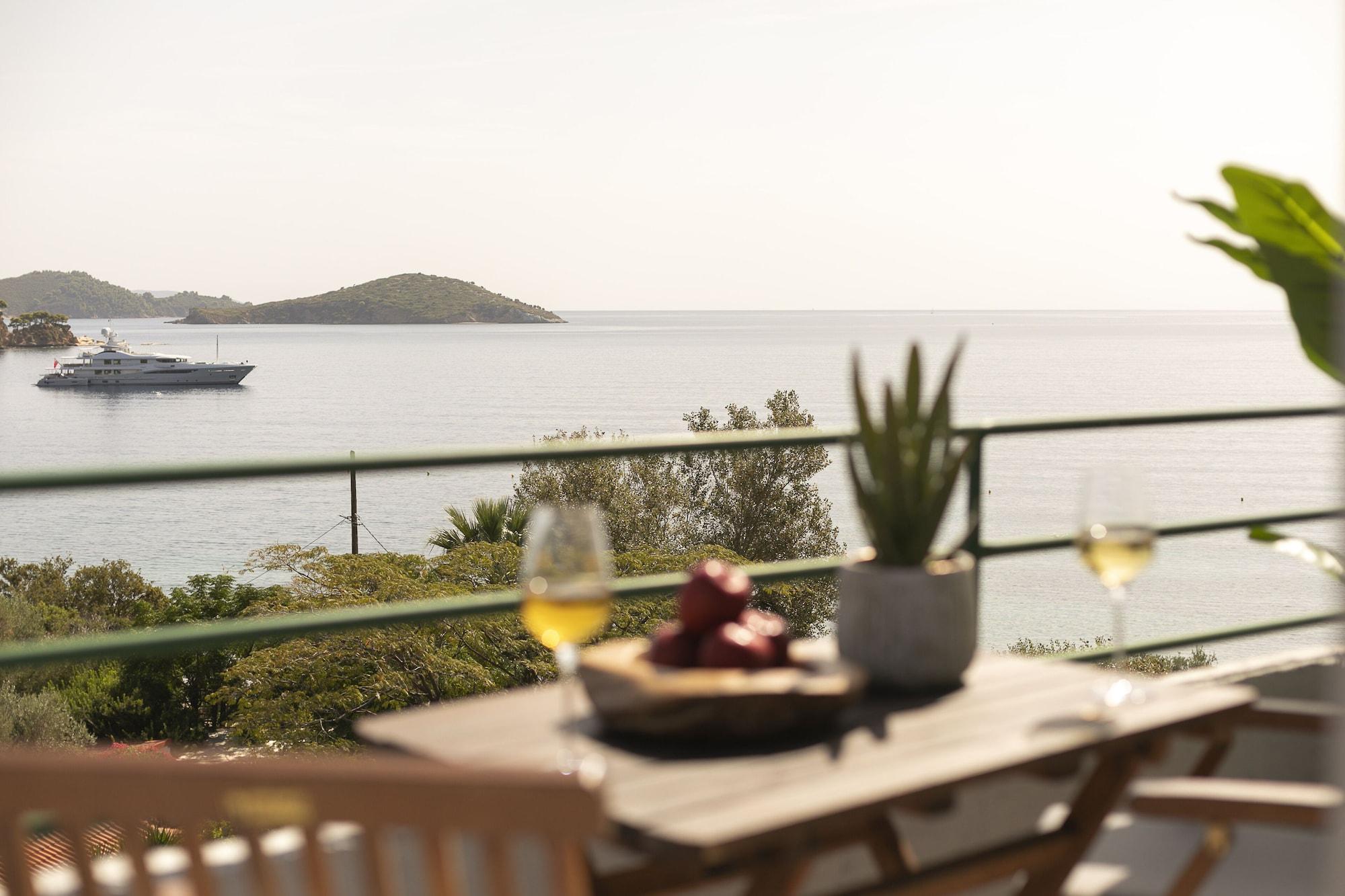 Nimfi Hotel, Skiathos 메갈리 아모스 외부 사진