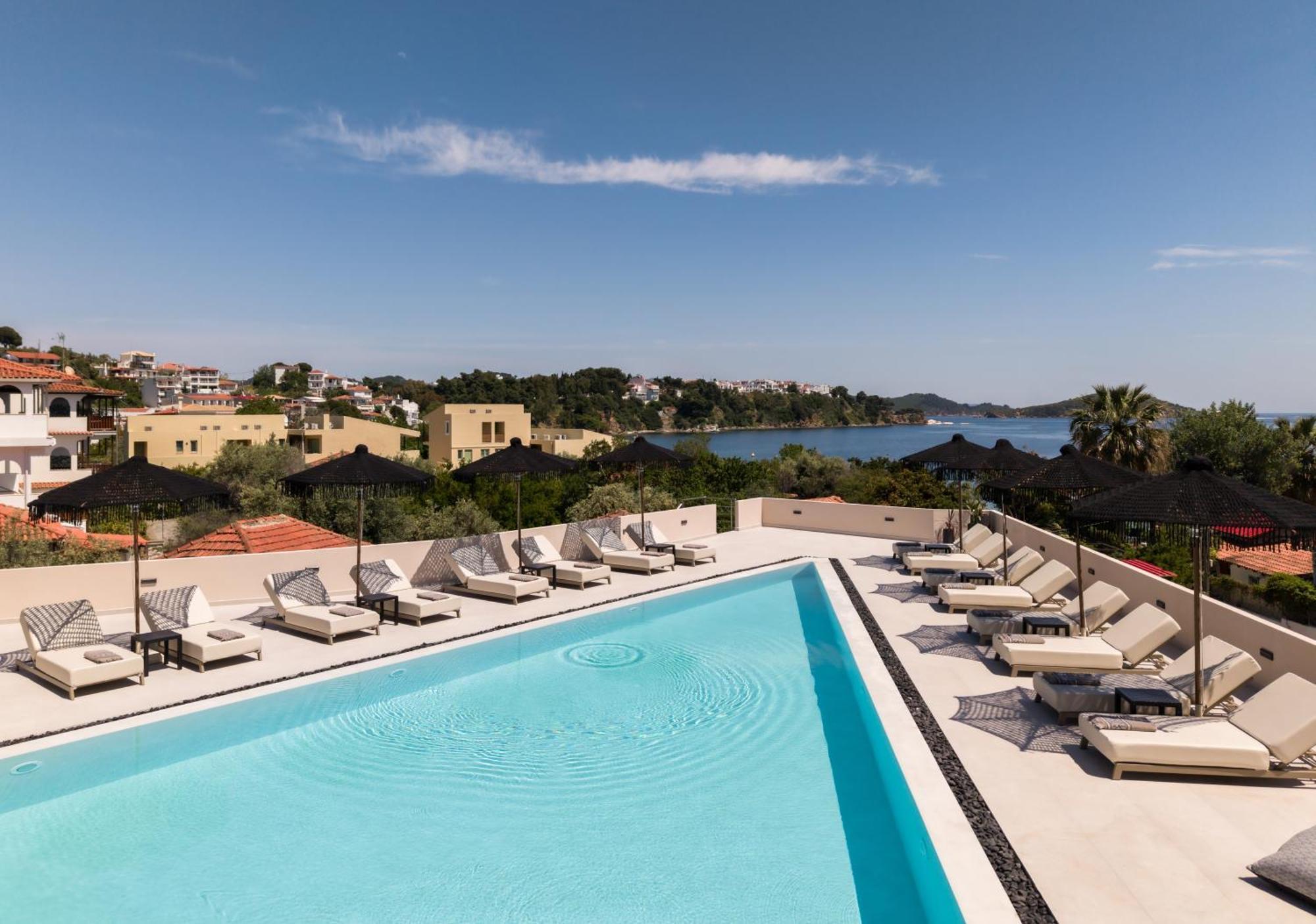 Nimfi Hotel, Skiathos 메갈리 아모스 외부 사진