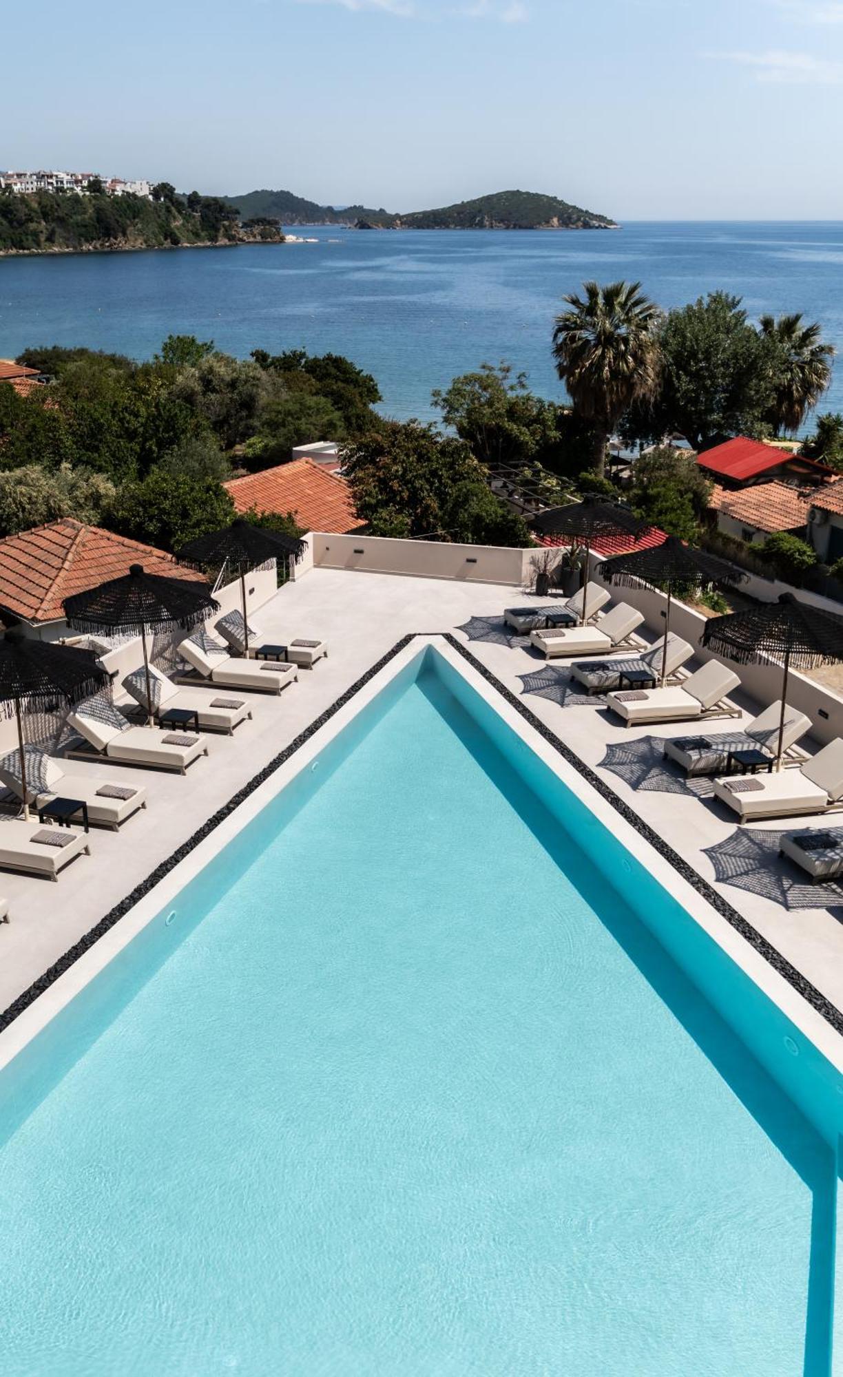 Nimfi Hotel, Skiathos 메갈리 아모스 외부 사진